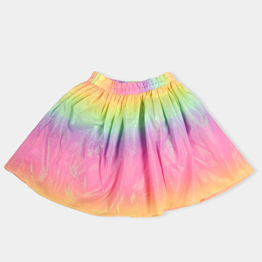 Girls Satin Skirt Moonlight-Multi