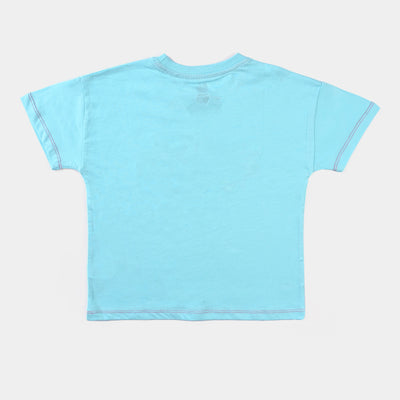 Girls Slub Jersey T-Shirt H/S Coolest Day-T-Turquois