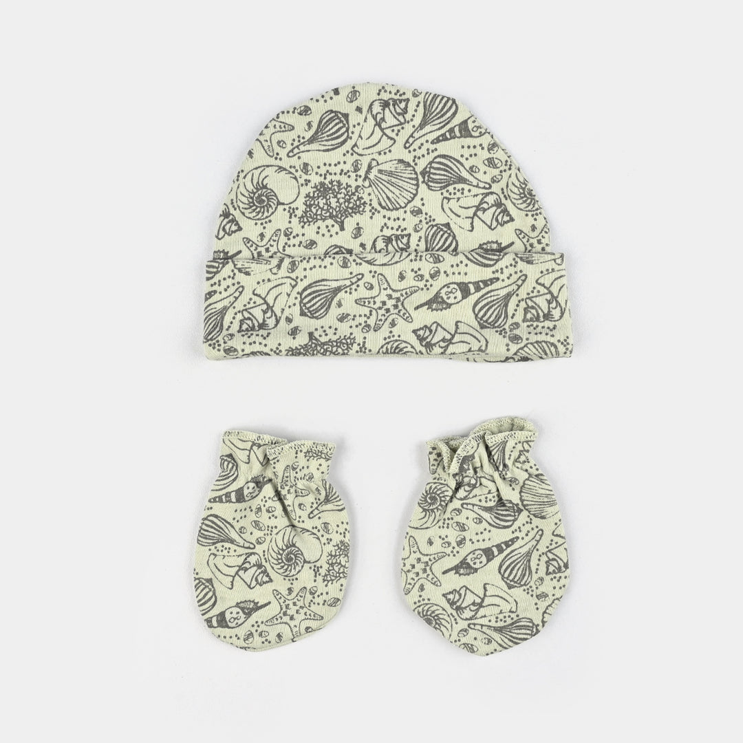Infant Big Swaddle with Cap & Mittens