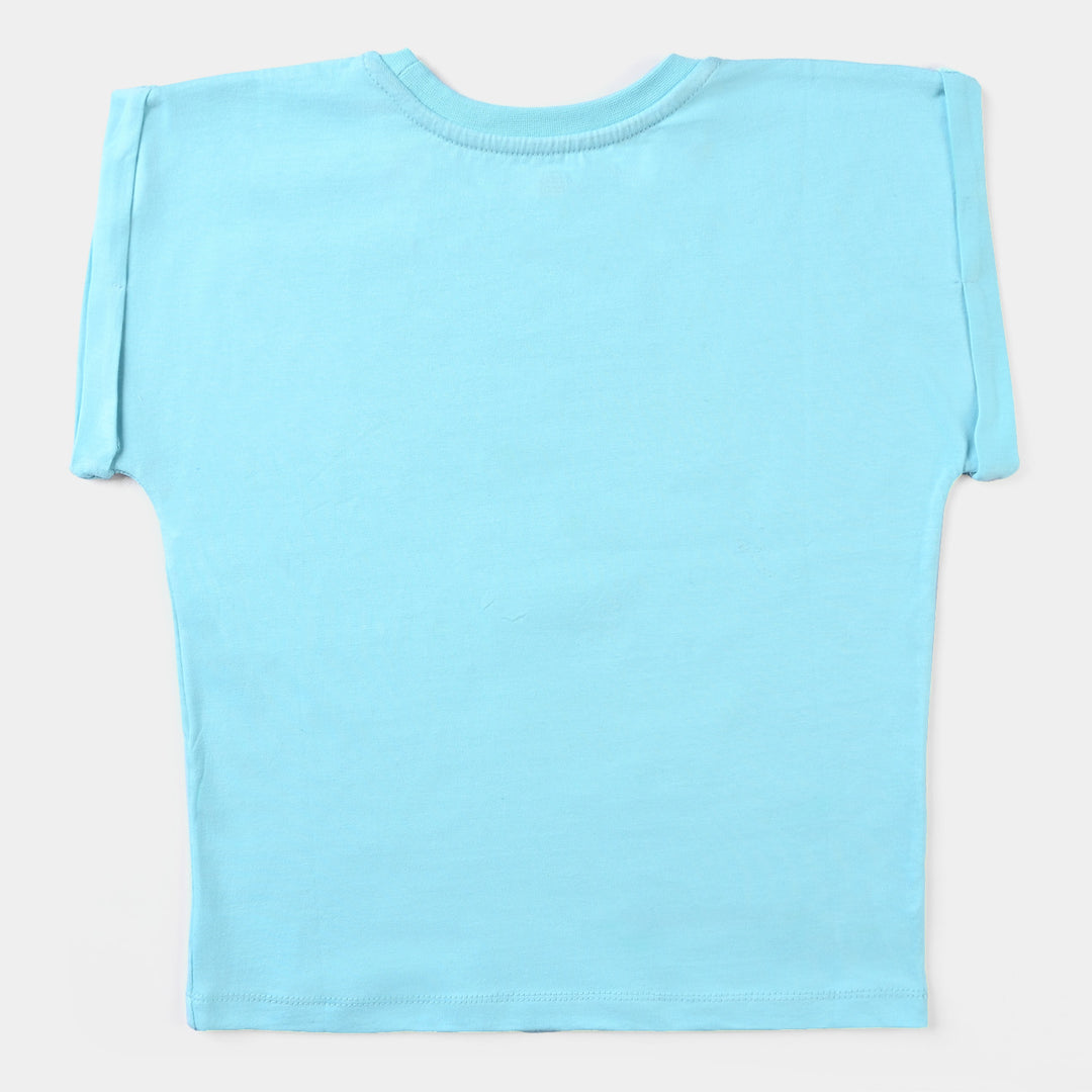 Girls Sub Jersey T-Shirt H/S Marie-T-Turquois