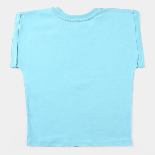 Girls Sub Jersey T-Shirt H/S Marie-T-Turquois