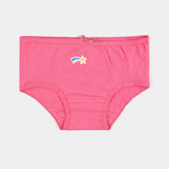 Girls Cotton Jersey Panties Star & Stripe-Pack of 2
