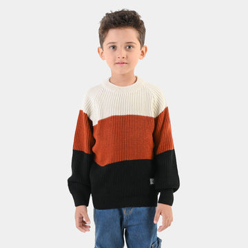 Boys Acrylic Sweater - Enjoy - Multi