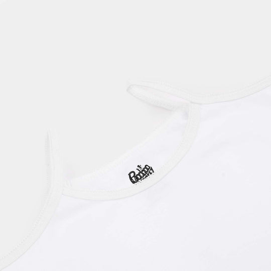 Girls Cotton Jersey Cami Pack of 2 (Basic) - White