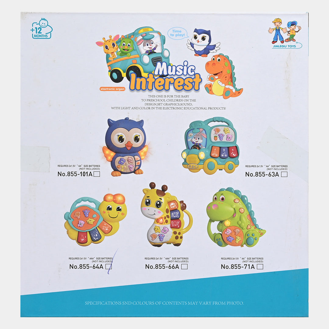 Musical Worm Toy For Kids