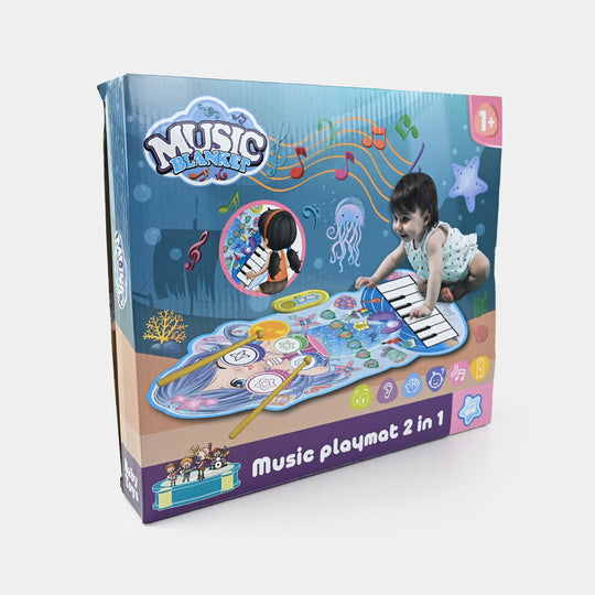 Music Playmat 2-in-1 – Piano & Drum Fun for Kids