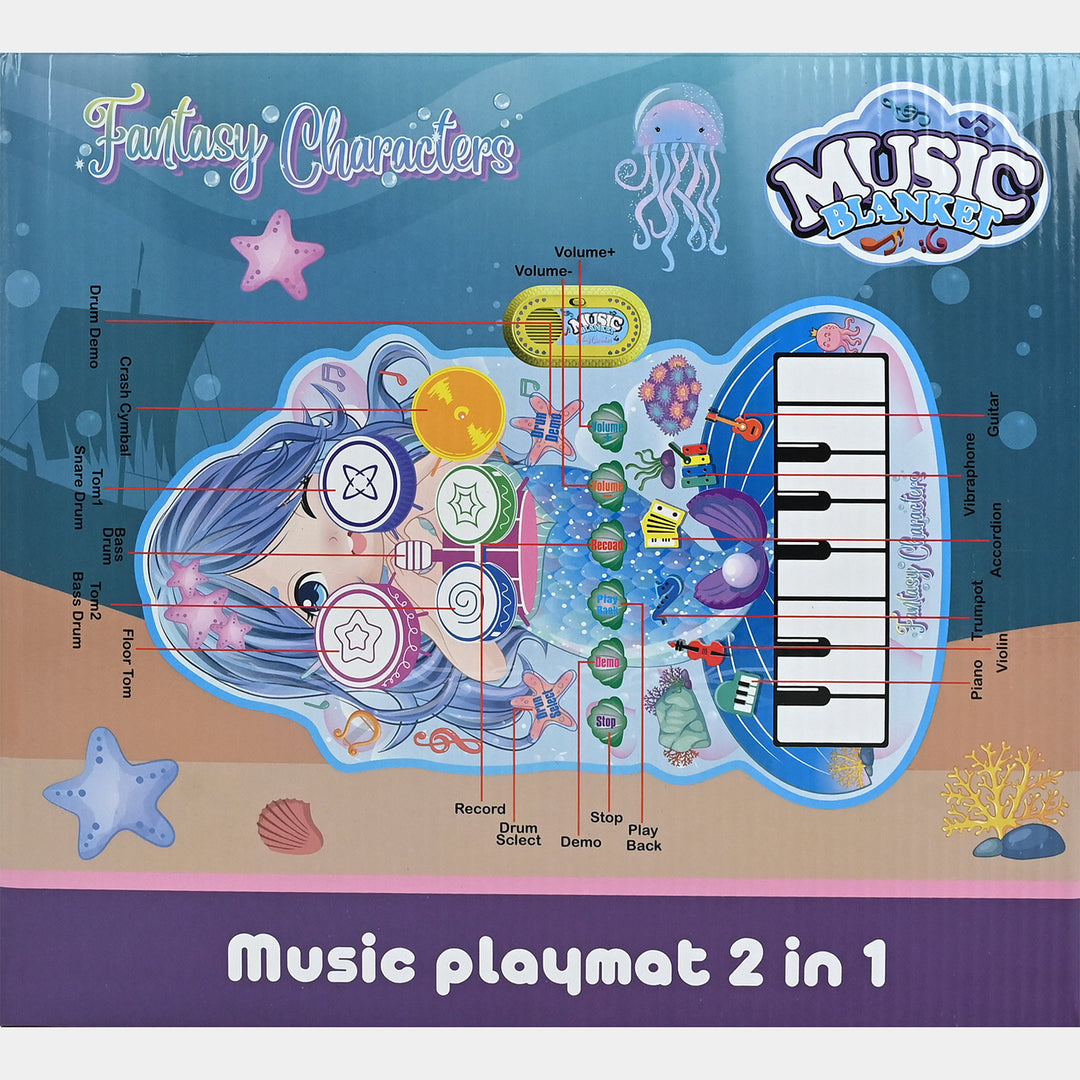 Music Playmat 2-in-1 – Piano & Drum Fun for Kids