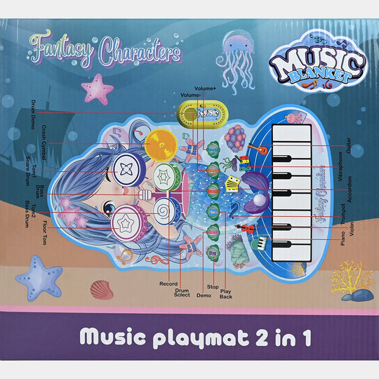 Music Playmat 2-in-1 – Piano & Drum Fun for Kids