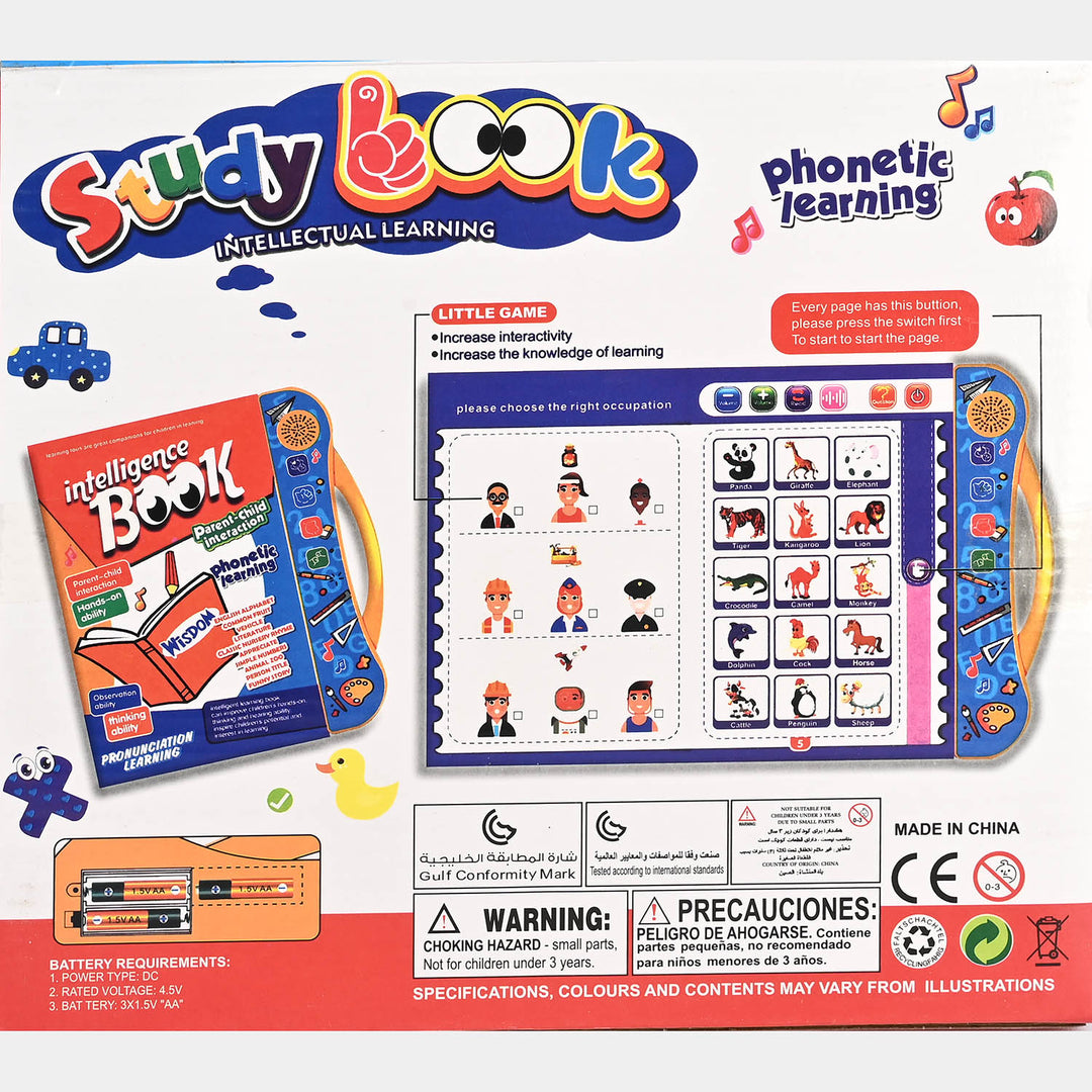 Reusable Intelligence Learning Book for Kids