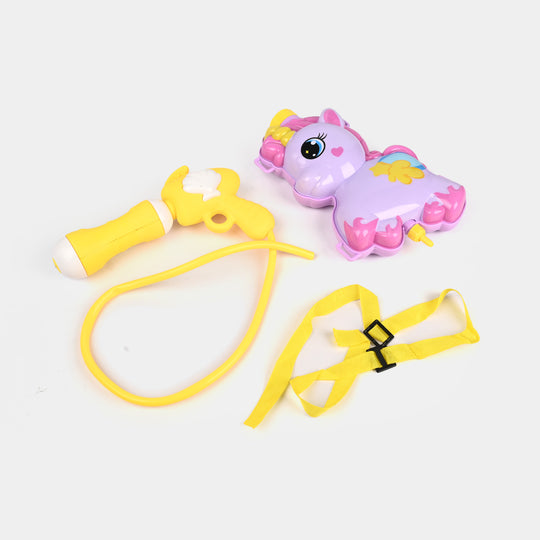 Kids Water Gun Backpack Set