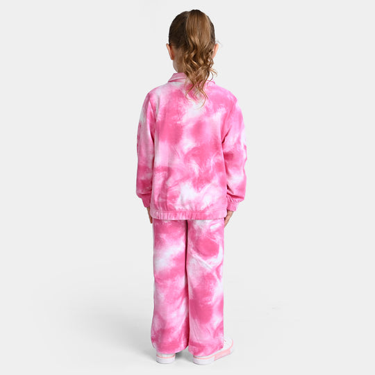 Girls Fleece 2 Piece Suit Aesthetics-P.Tie Dye