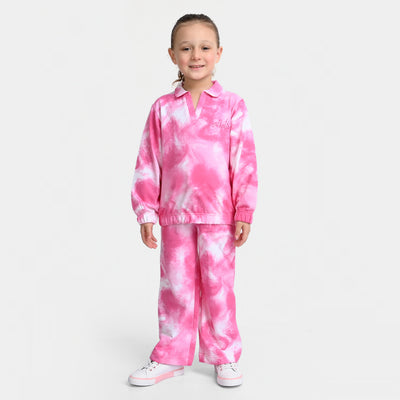 Girls Fleece 2 Piece Suit Aesthetics-P.Tie Dye