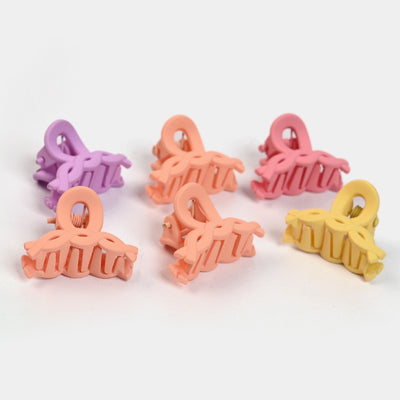 HAIR CATCHER/CLAW CLIP 6PCs PACK FOR GIRLS