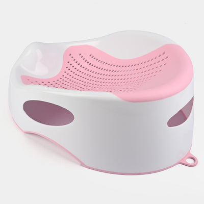 Comfortable Baby Bather - Pink/White
