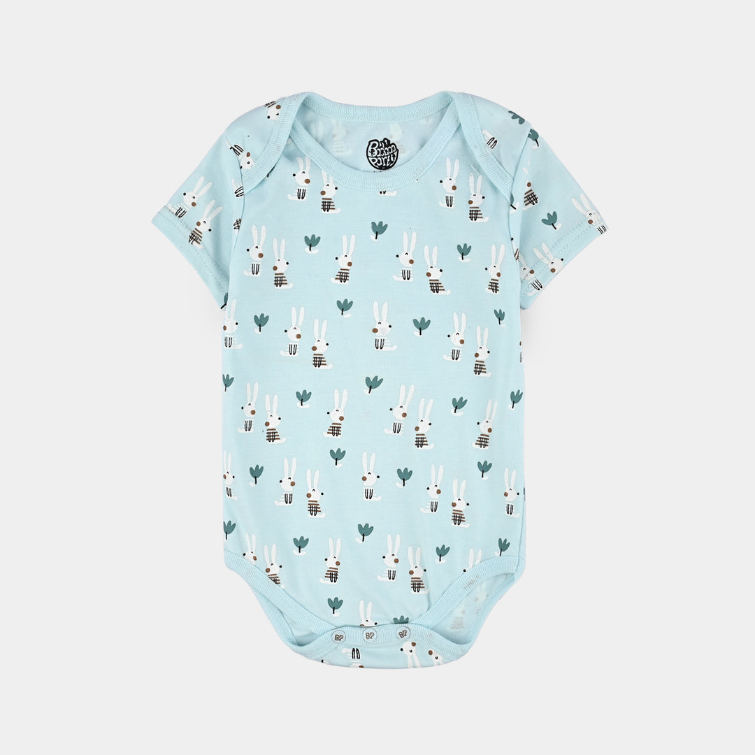 3-Pack Baby Bodysuits – Short Sleeve & Super Soft