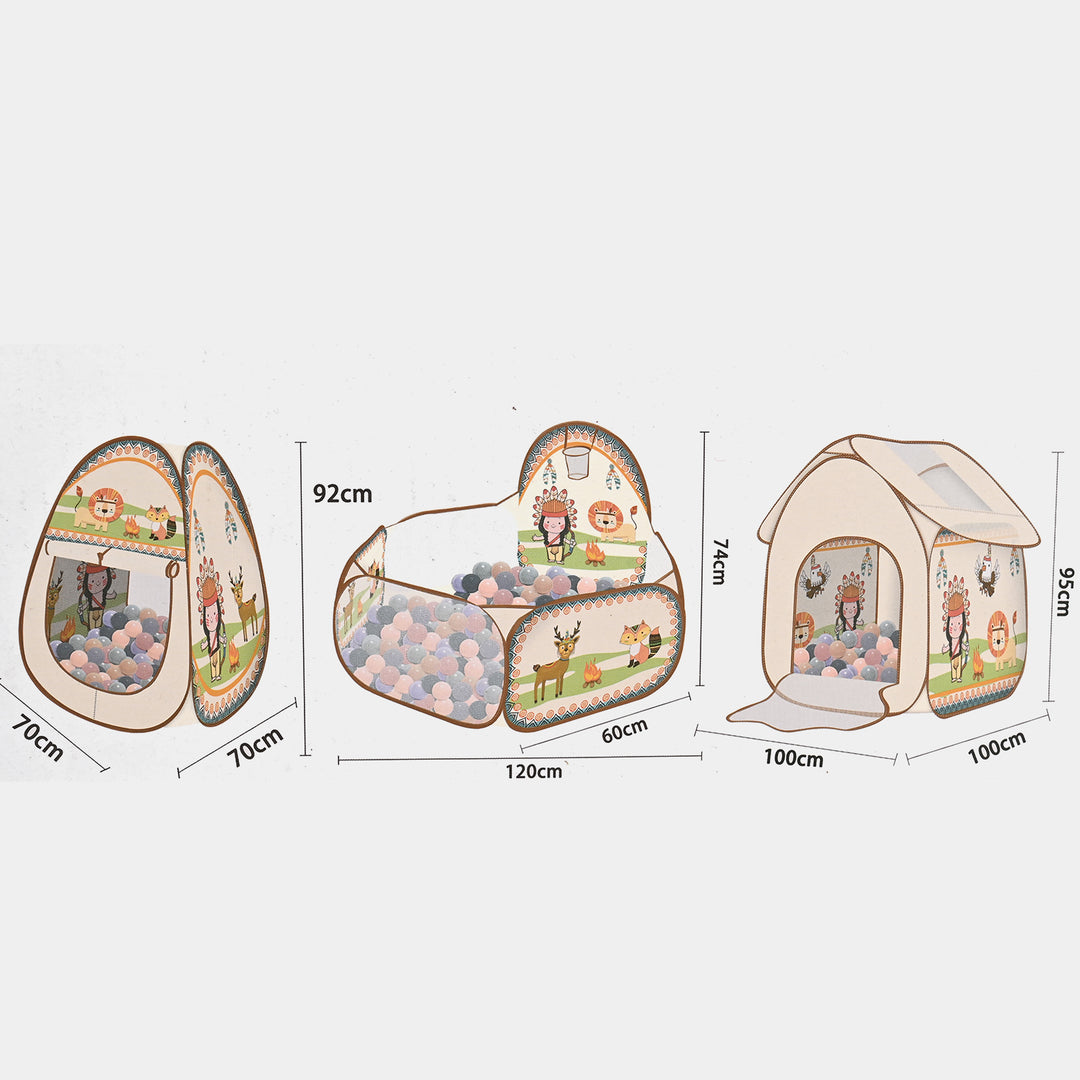Kids Pop-Up Play Tent with 100 Play Balls