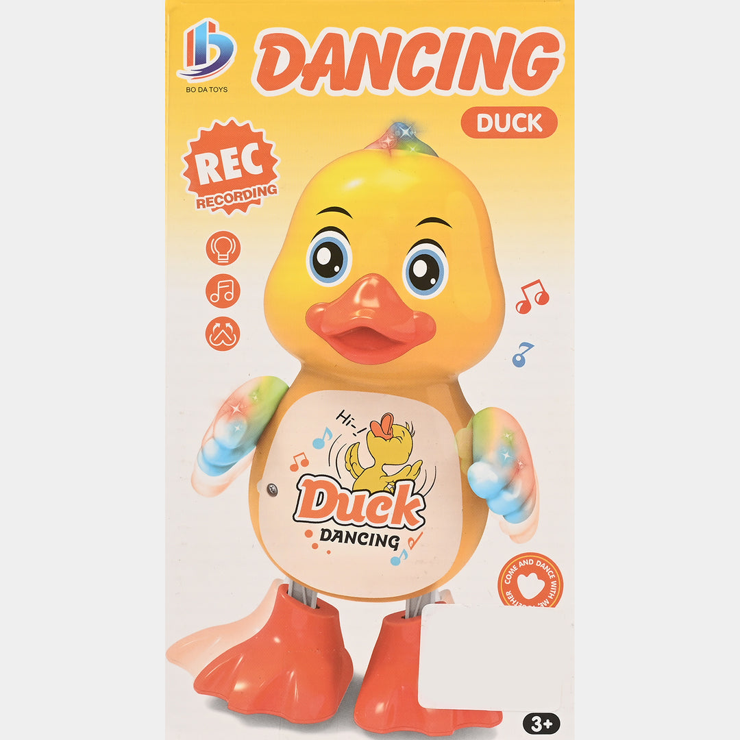 Dancing Duck Toy With Music & Recording