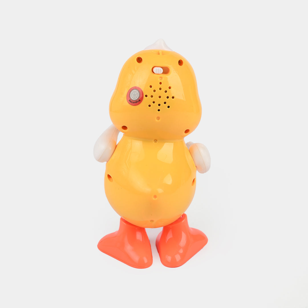 Dancing Duck Toy With Music & Recording