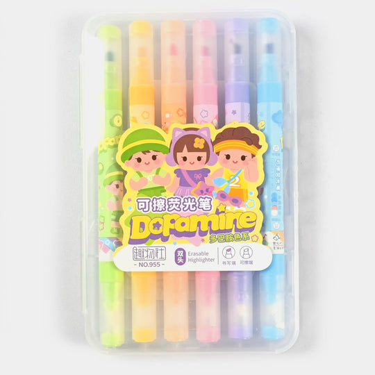 Twin Highlighter/Markers Set | 6PCs