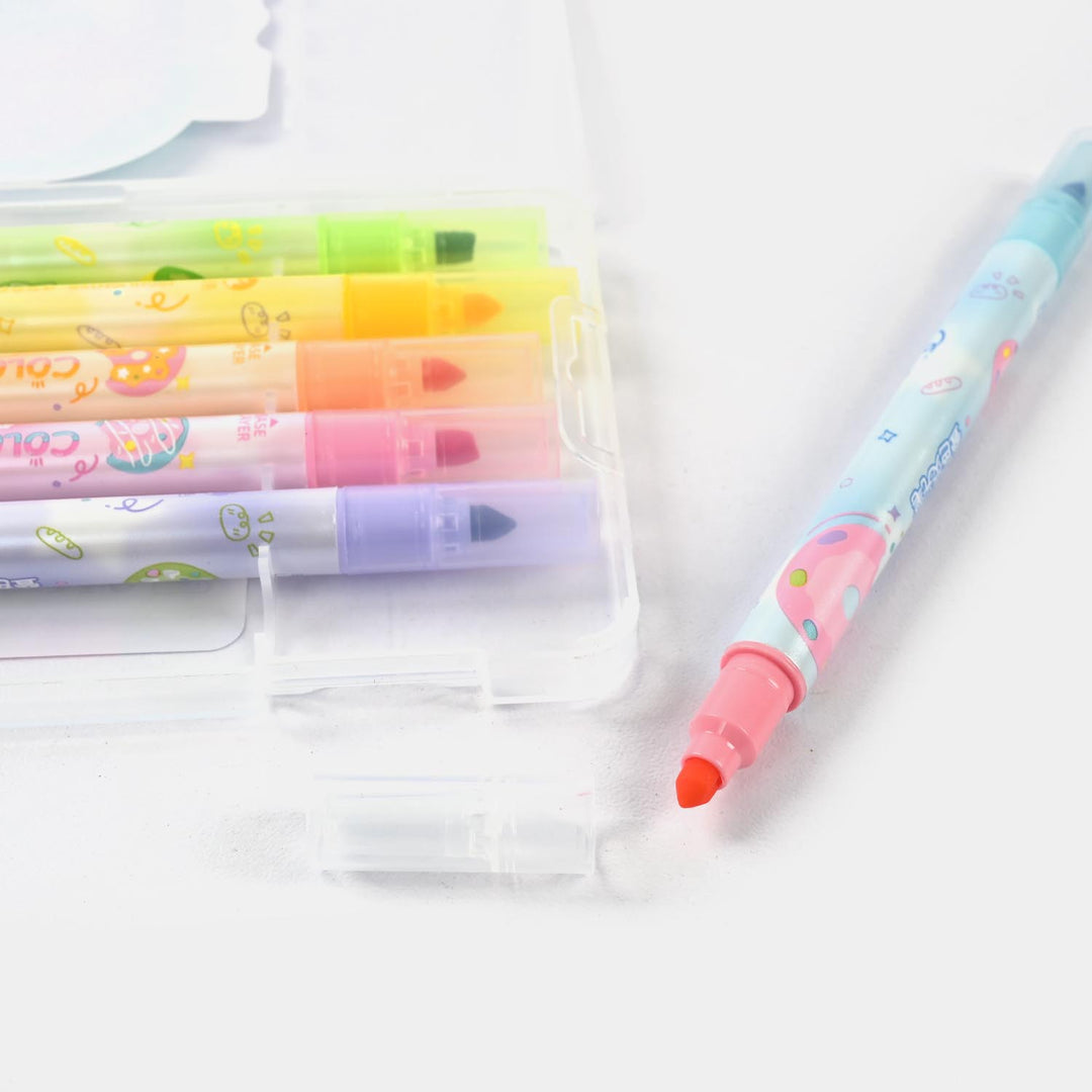 Twin Highlighter/Markers Set | 6PCs