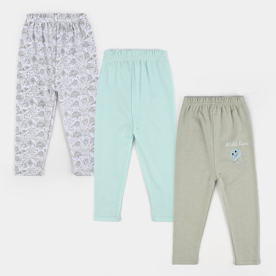 Pack OF 3 Infant Unisex Poly Cotton Pajama Set
