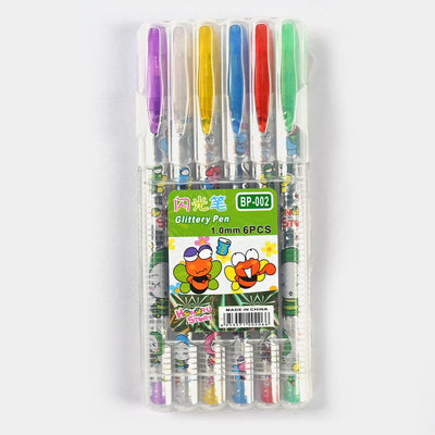 Glitter Gel Pen 6PCs Set For kids