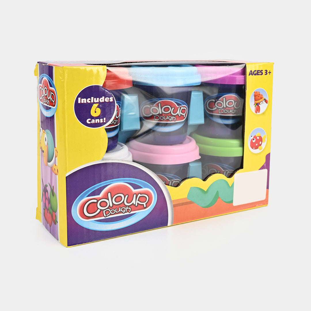 Color Dough 6-PCs Creative Play Set