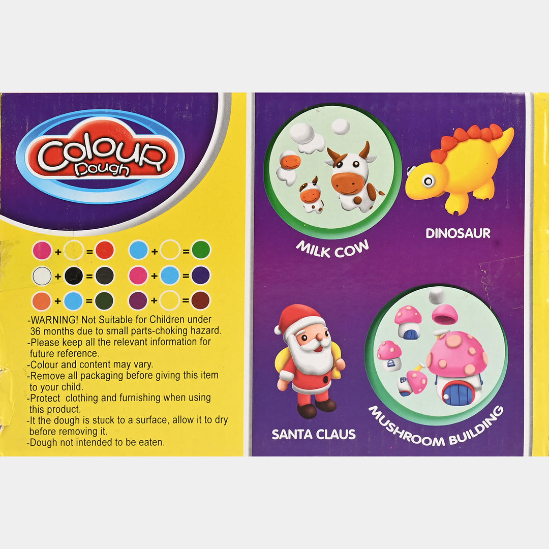 Color Dough 6-PCs Creative Play Set