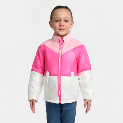 Girls Quilted Jacket Vogue-Pink