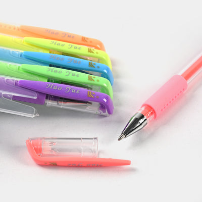 Neo Glitter Gel Pen 6PCs Set