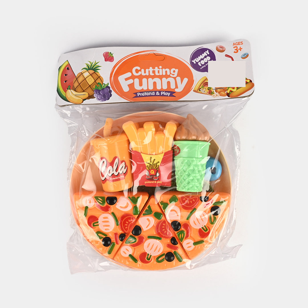 Cutting Funny Pretend Food Playset