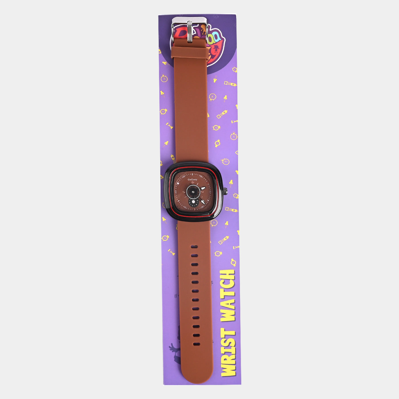 Kids Wrist Watch-Brown