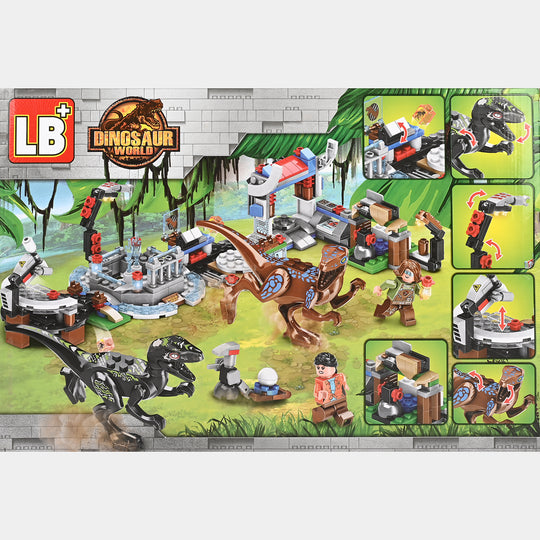 Dinosaur World Building Block Set