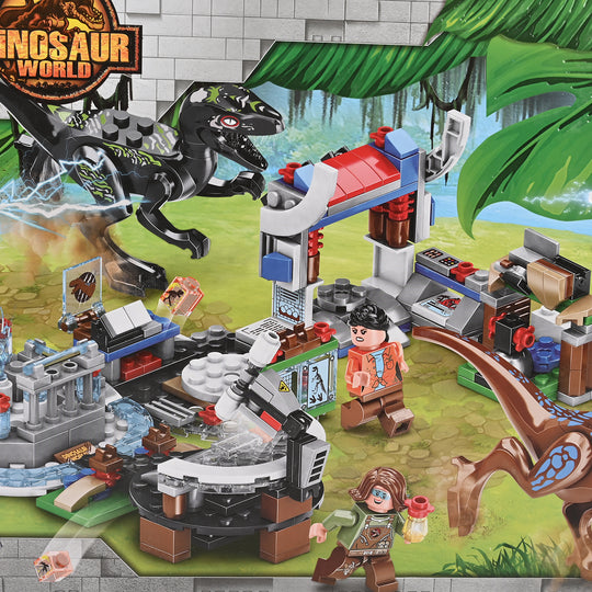 Dinosaur World Building Block Set