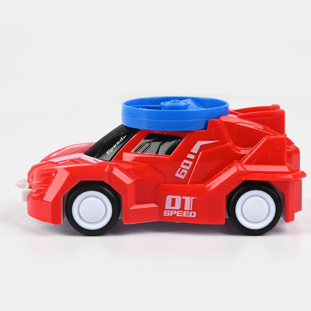 Friction Mini Fly Fan Car Counter Toy For Kids