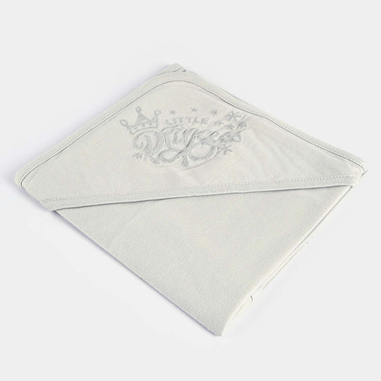 Baby Wrapping Sheet Embossing Little Prince | Light Grey