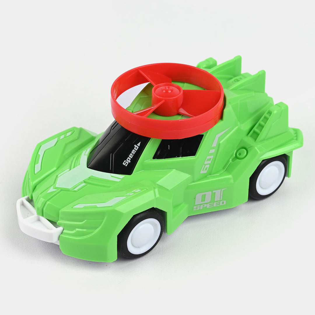 Friction Mini Fly Fan Car Counter Toy For Kids