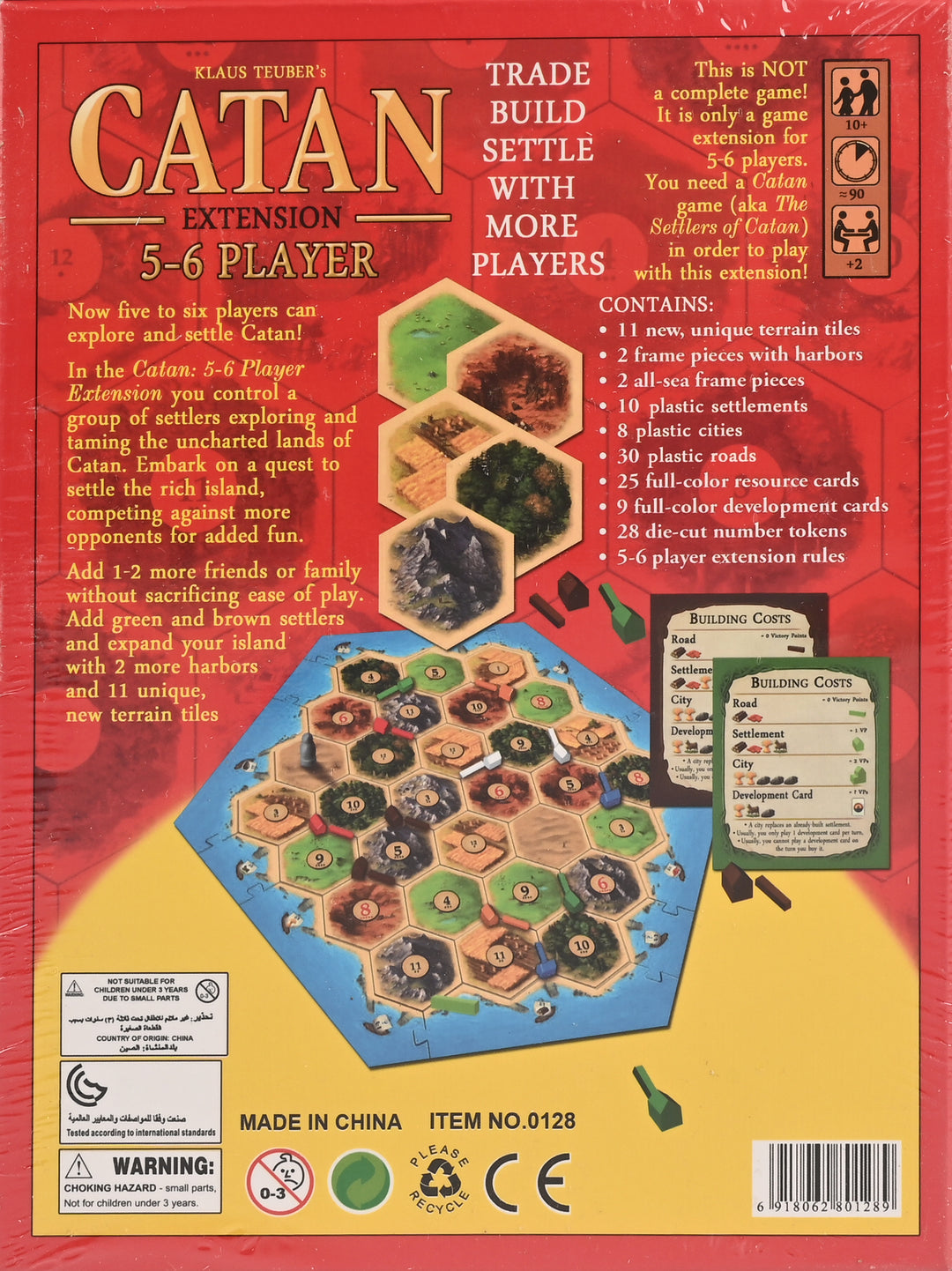 Catan Extension – 5–6 Player Expansion Set