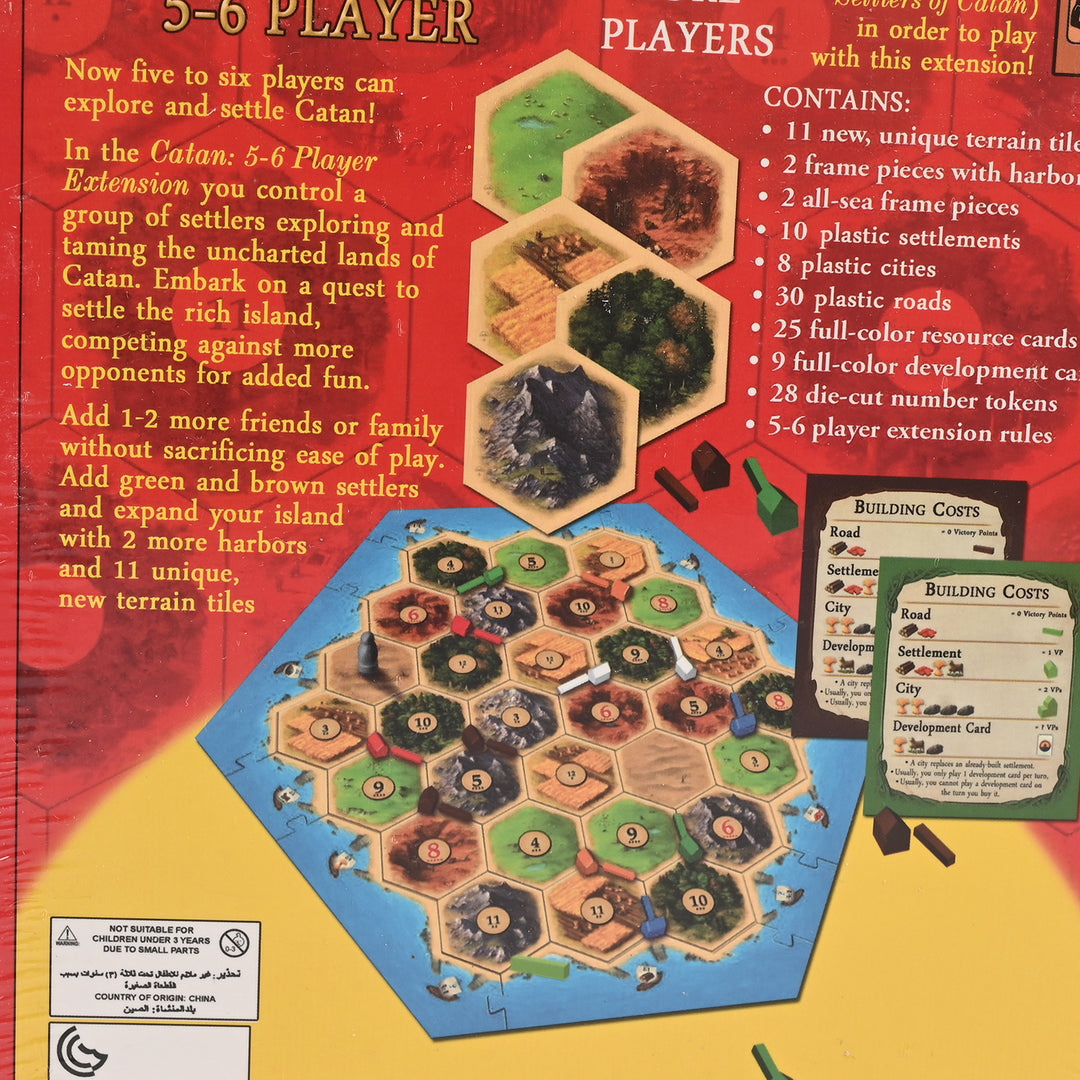 Catan Extension – 5–6 Player Expansion Set