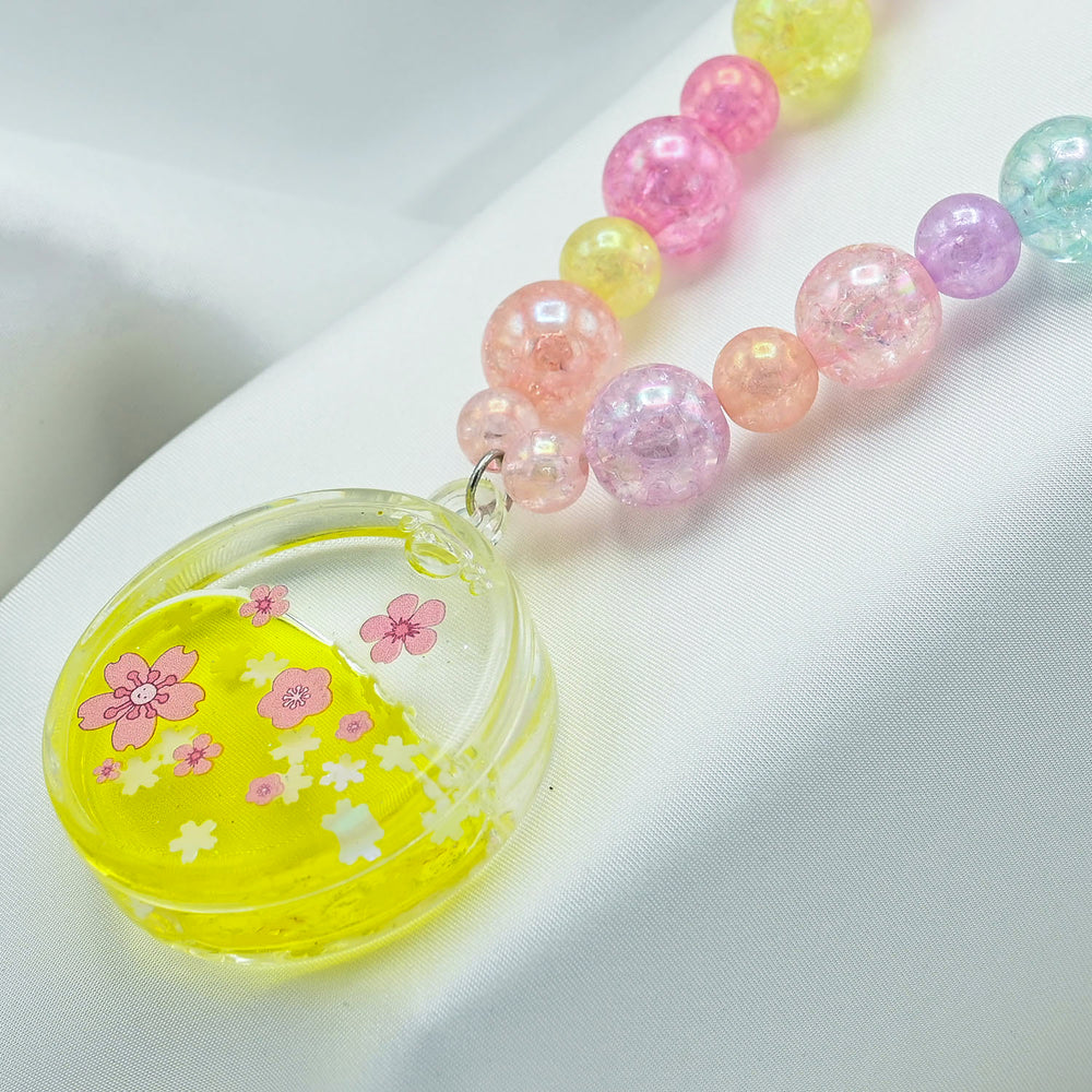 GIRLS CHARM BEADED NECKLACE & BRACELET