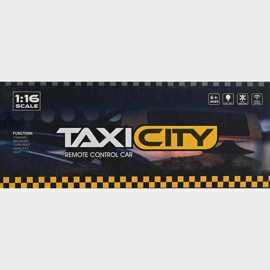 1:16 Scale City Taxi RC Car
