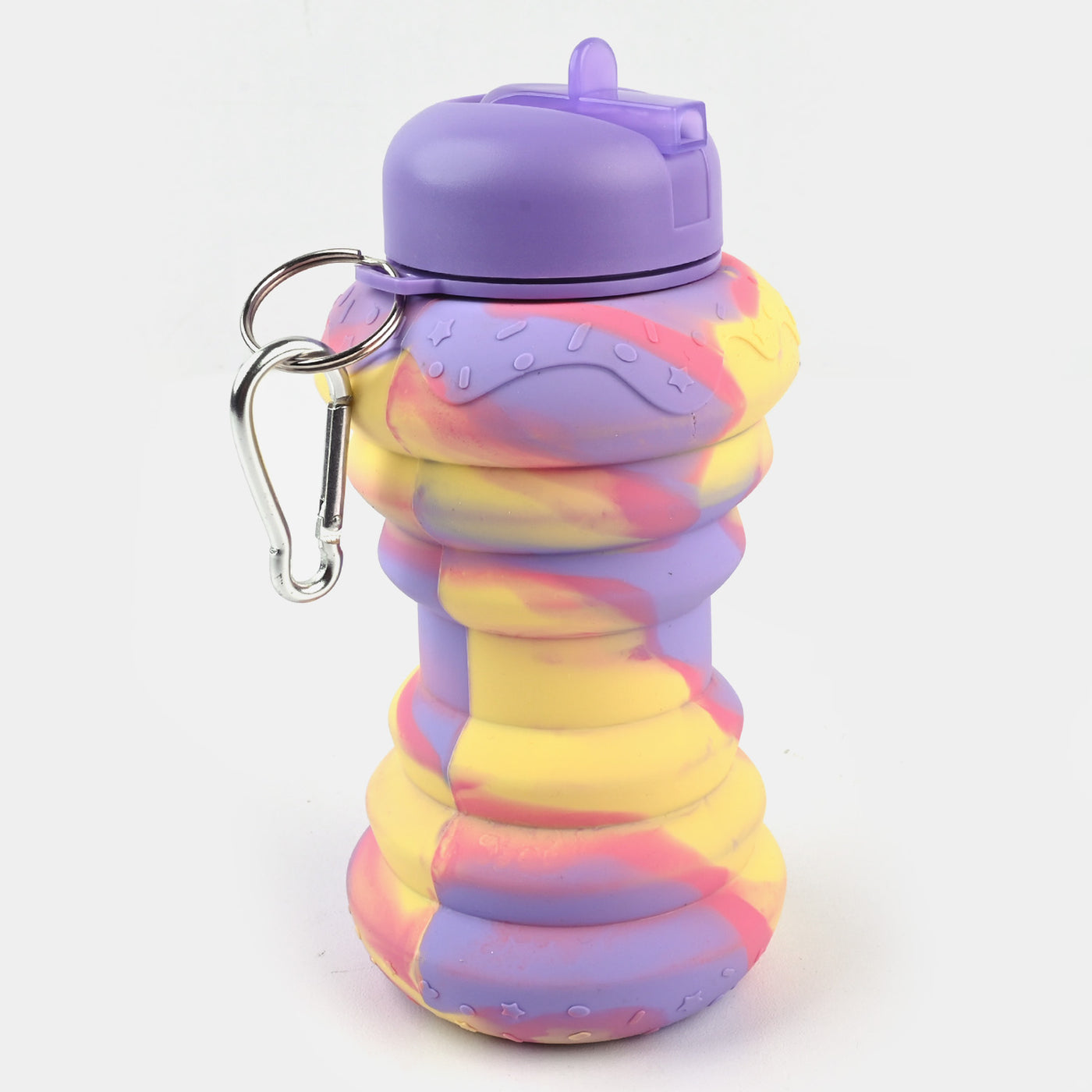 SILICONE FOLDABLE SPORTS WATER BOTTLE FOR KIDS
