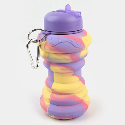 SILICONE FOLDABLE SPORTS WATER BOTTLE FOR KIDS