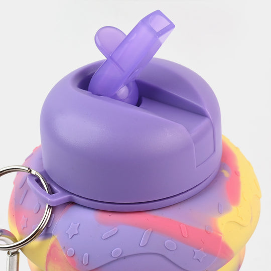 SILICONE FOLDABLE SPORTS WATER BOTTLE FOR KIDS