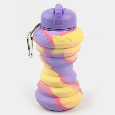 SILICONE FOLDABLE SPORTS WATER BOTTLE FOR KIDS