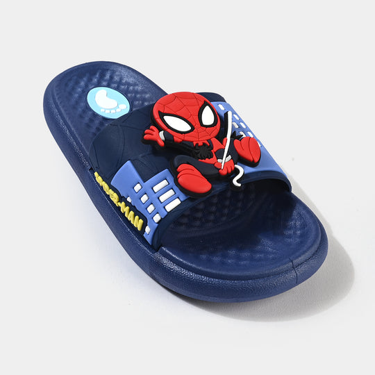 Boys Slipper SF-205-A1-NAVY