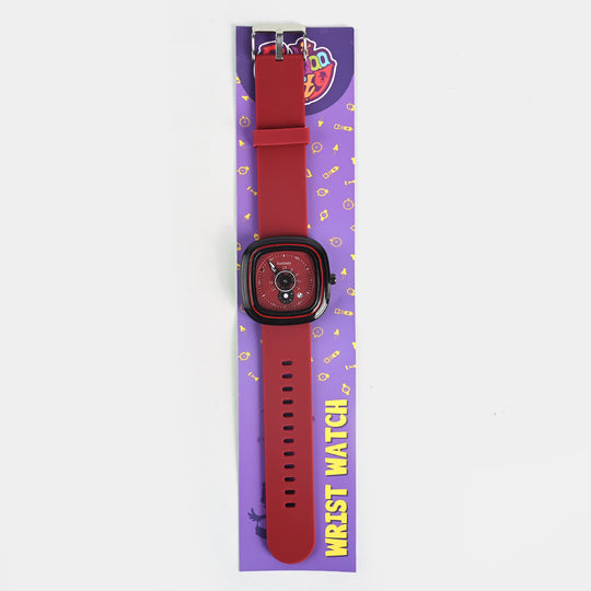 Kids Wrist Watch-Red