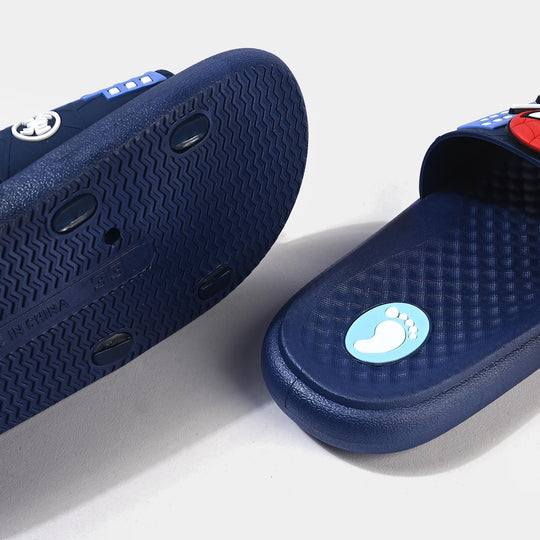 Boys Slipper SF-205-A1-NAVY