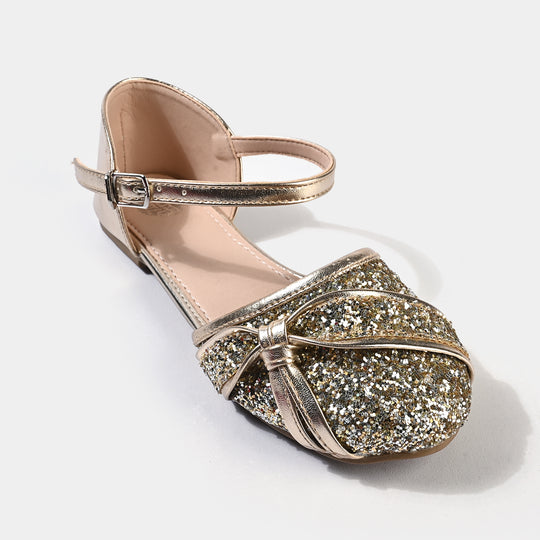 Girls Pumps 11-136-Golden
