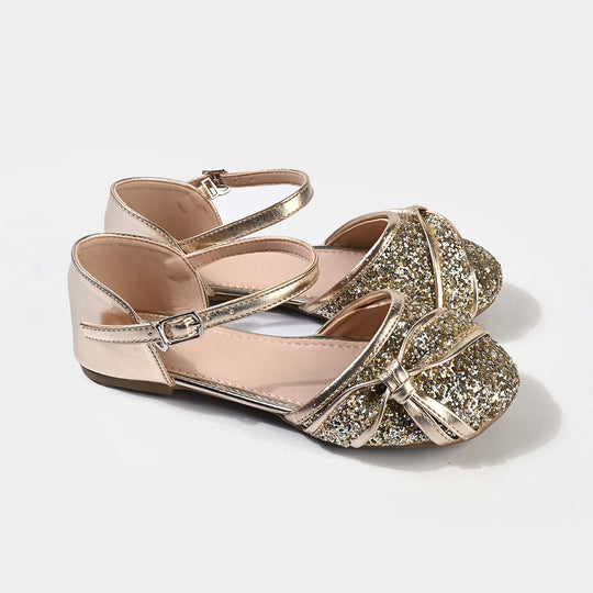 Girls Pumps 11-136-Golden